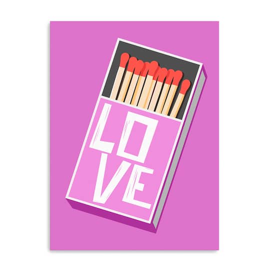 Matchbox Love Canvas Giclée Art